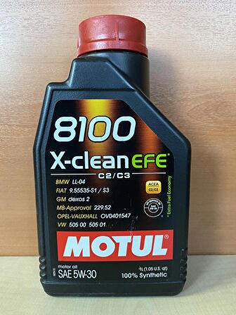 MOTUL 8100 X-clean EFE SAE 5W-30 1LT