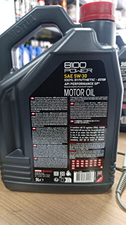 MOTUL 8100 POWER SAE 5W-30 5L PERFORMANS YAĞI 2025 ÜRETİM