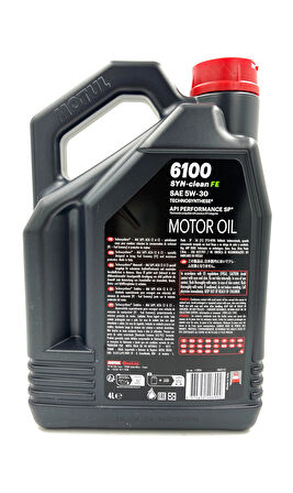 MOTUL 6100 SYN-CLEAN FE 5W-30 4 LT