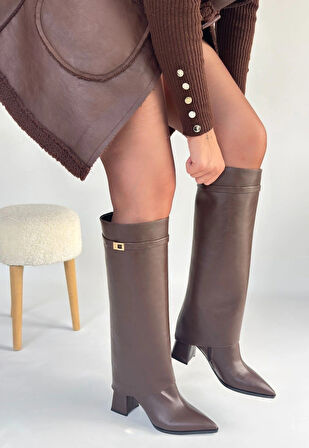 Jike Kahverengi Cilt Tak Çıkar Çizme