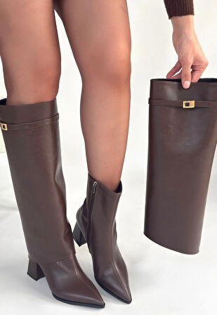 Jike Kahverengi Cilt Tak Çıkar Çizme