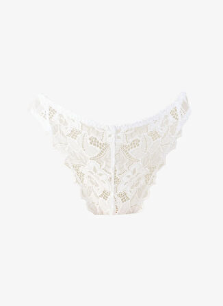 Sans Complexe Beyaz Kadın String 30564