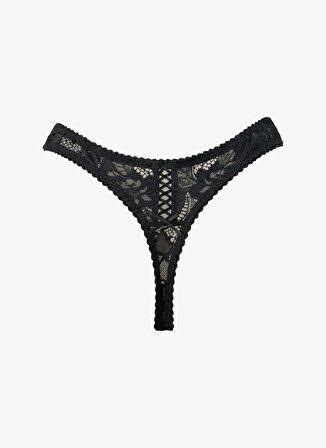 Sans Complexe Siyah Kadın String 30564