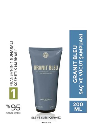 Marin Kokulu Granit Bleu Saç ve Vücut Şampuanı 200 ml Erkek Bakım Duş Jeli