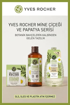 Mine Çiçeği Papatya Özlü Vegan Duş Paketi 600 ml Yedek + 400 ml Jel + 100 gr Sabun