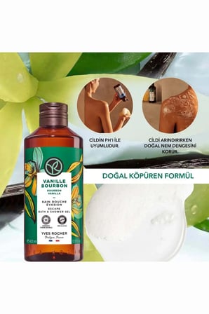 Egzotik Vanilya Duş Jeli Seti 600 ml Refill + 400 ml Nemlendirici Vegan