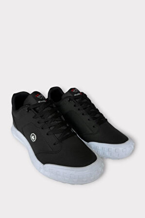 Erkek Günlük Sneaker Ayakkabı SİYAH - BEYAZ