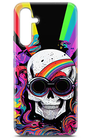 Samsung Galaxy A54 5G uyumlu Renkler 5 UV Lans Acid Kurukafa