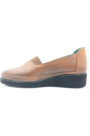 315122 Taba Ortapedi Uyumlu Deri Anne Ayakkabı