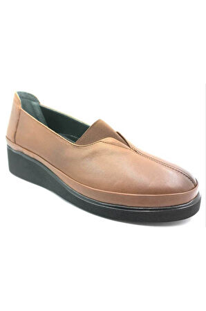 315122 Taba Ortapedi Uyumlu Deri Anne Ayakkabı