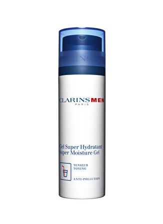 Clarins Men Super Moisture Nemlendirici Anti Alerjik - E Vitamini İçeren Kuru Cilt için  Vücut Kremi 50 ml 