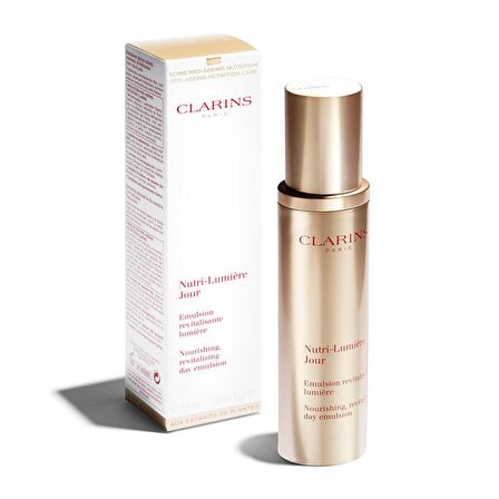 Clarins Nutri Lumiere Day Emulsion 50 ml Besleyici Gündüz Kremi