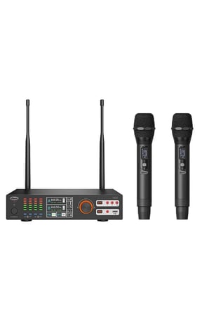 Okul Tören Ses Sistemi - Profesyonel Set - 12" Hoparlörler - Telsiz Mikrofonlu - Bluetooth Mikserli - Kolay Kurulum
