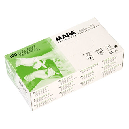 Solo 997 Tek Kullanımlık Mavi Nitril Temizlik Eldiveni Xlarge 100 lü Paket