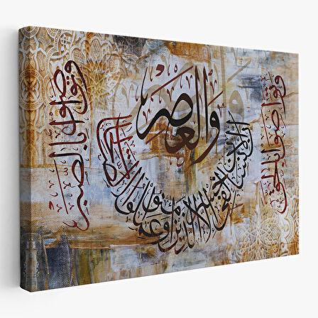 Birbirlerine Hakkı Tavsiye Edenler,Onlar Ziyanda Değillerdir Asr Suresi Tablo-3384