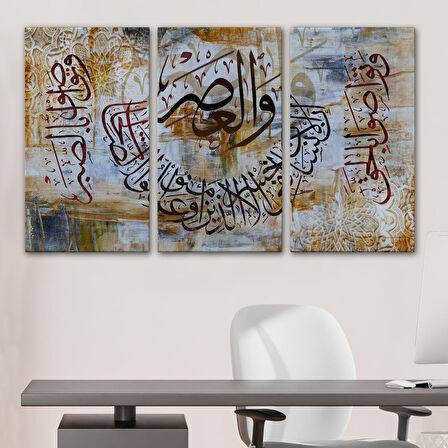 Birbirlerine Hakkı Tavsiye Edenler,Onlar Ziyanda Değillerdir Asr Suresi Tablo-3384