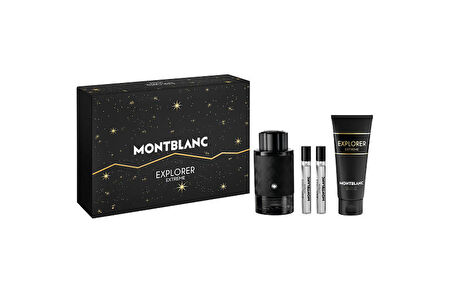 Montblanc Explorer Extreme Edp 100 Ml + Shower Gel 100 Ml + Edp 2*7,5 Ml