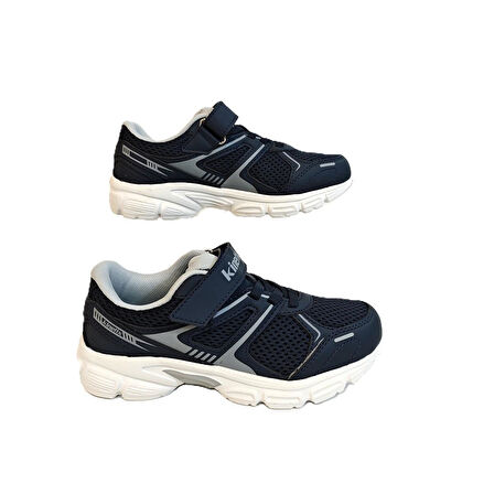 Kinetix Arıon Fx Lacivert Cırtlı Yürüyüş Koşu Çocuk Spor Ayakkabı