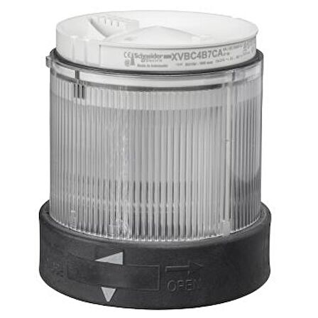 Schneider Işıklı Kolon Kalıcı Renksiz Led 24vac/dc-xvbc2b7
