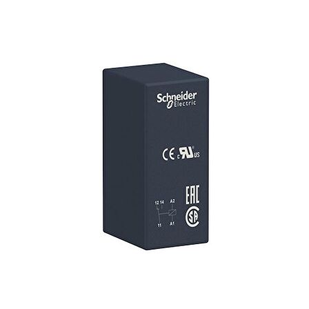 Schneıder Schneıder Rsb2A080Jd 12V Dc 2 Kutup Röle