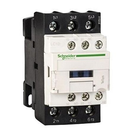 SCHNEIDER Lc1D38E7 Tesys Deca Kontaktör 3P 38A Ac3 48Vac