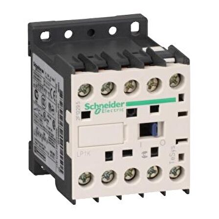 Schneıder,Mini Kontaktör 2.2Kw 6A 1Na 24V Dc Lp1K0610Bd