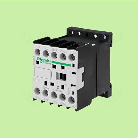 Schneider Lc1K0910M7 Mini Kontaktör, 4.4Kw, 9Amper, 220Vac, 1Na