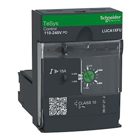 LUCA1XFU standart kontrol ünitesi LUCA - sınıf 10 - 0,35...1,4 A - 110...220 V DC/AC
