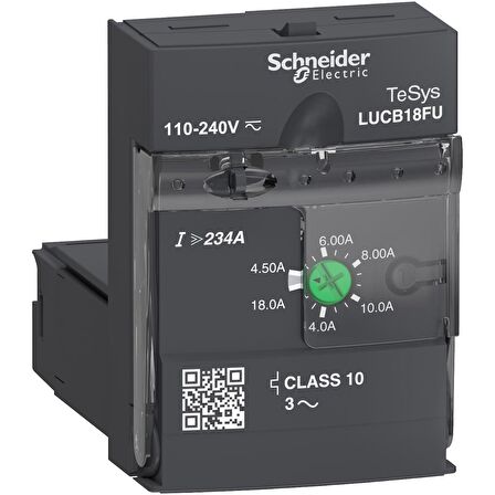 Schneider,İLERİ SEVİYE 4.5-18A 240VAC,LUCB18FU