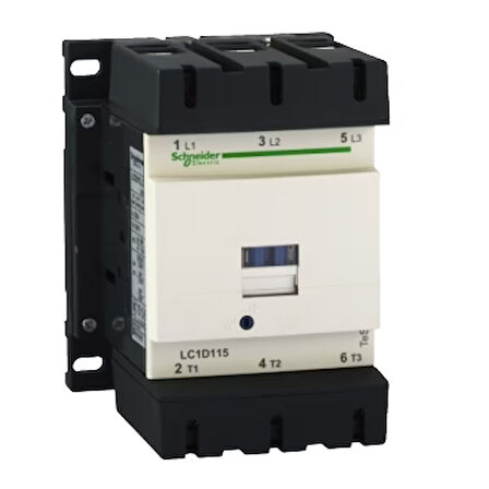 Schneıder,Kontaktor 55Kw 115A 24Vac Lc1D115B7