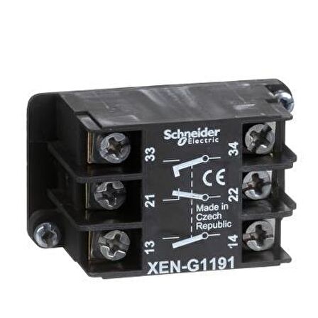 SCHNEIDER (NA+NK)+NA GECİKMELİ 2KADEME KONTAK BLOK