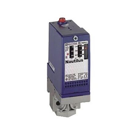 Schneider Telemecanique XMLA160D2S11, basınç anahtarı XMLA 160 bar - sabit skala 1 eşik - 1 K/A
