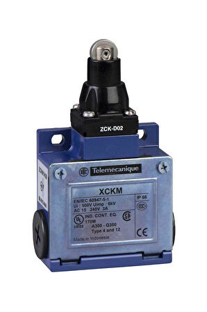 Telemecanique Sensor XCKM102H29, Çelik Makaralı Limit Switch