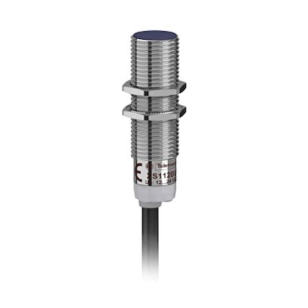 Schneıder,M12 4Mm Na Pnp 12-24Vdc 3Tlli 2Mt.Kab.Xs112Blpal2
