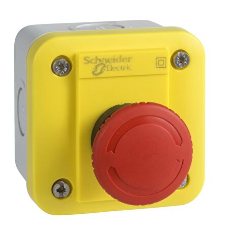 Schneider,ACİL STOP BUTONU KUTUSU 1NK,XALEK1701