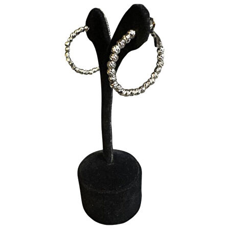 Uretti - İREM 3914 8373 Dorika Model Çelik Halka Küpe