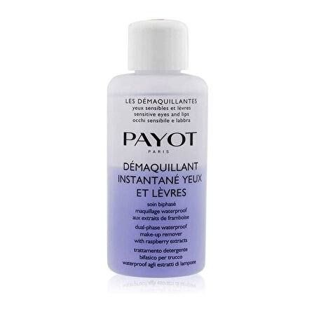 Payot Demaq INT Yeux Levres Flacon 200 ml - İki Fazlı Suya Dayanıklı Makyaj Temizleyici