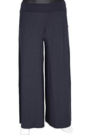 Dule, Aymoli Cepli Astarsız Lacivert Pantolon Etek