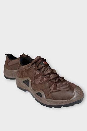 Kışlık Taktikal Su Geçirmez ve Kaymaz Taban Erkek Trekking & Outdoor Bot  KAHVERENGİ