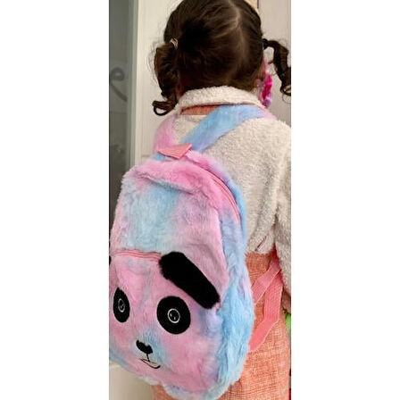 Panda Peluş Sırt Çantası