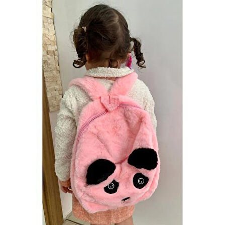 Panda Peluş Sırt Çantası