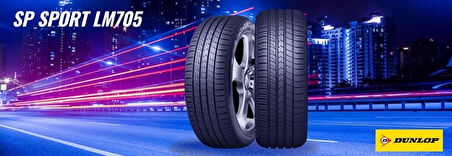 Dunlop 225/65 R17 102V Spsport Lm705 4X4 Suv Yaz Lastiği (Üretım2024)