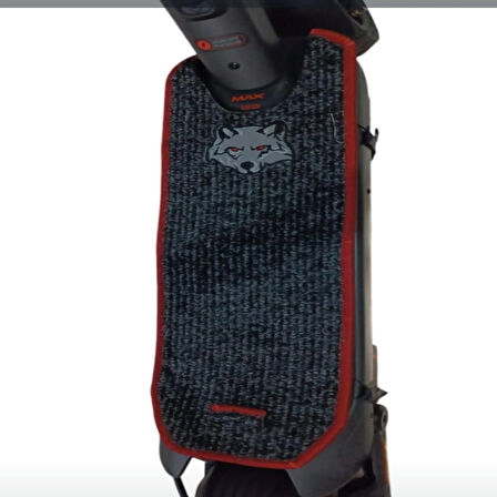 Elektrikli Scooter Aksesuar Koruyucu Paspas Segway Ninebot Max G3 Uyumlu Gri Kurt Armalı