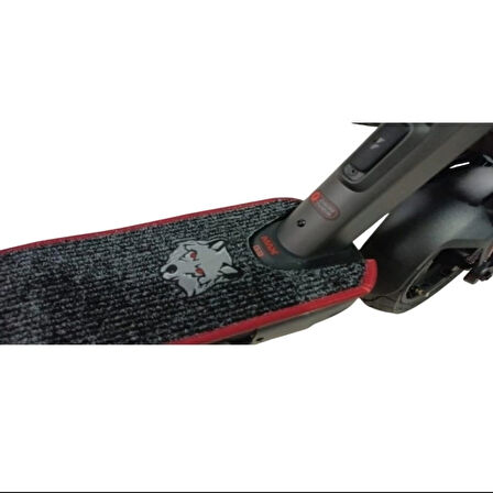 Elektrikli Scooter Aksesuar Koruyucu Paspas Segway Ninebot Max G3 Uyumlu Gri Kurt Armalı