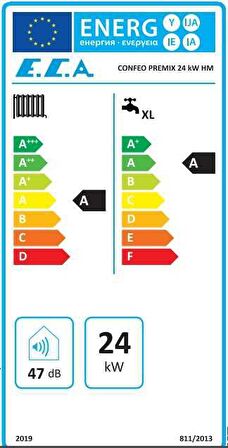 E.C.A. Confeo Premix 24 kW (20.000 Kcal) Yoğuşmalı Kombi