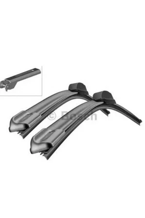 Audı A4 A6 S4 2001>08 Bosh Aerotwın On Sılecek Takımı 55/55cm A933s (flatblade-muz Tıpı)