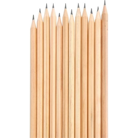 Fatih Kurşun Kalem Natural Köşeli