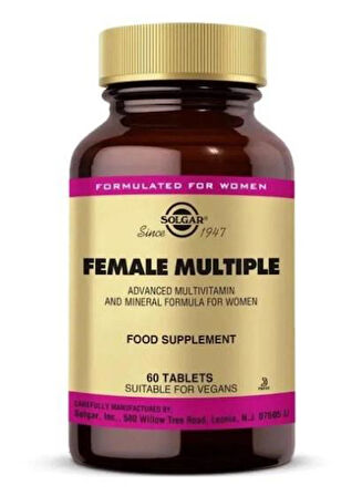 Solgar Female Multiple 60 Tablet
