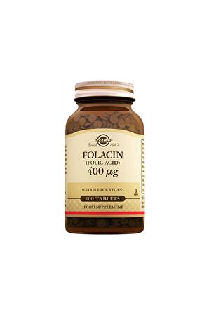 Folıc Acıd 400 Mcg 100 Tablet