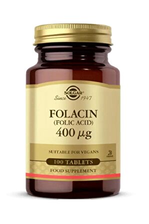 Folıc Acıd 400 Mcg 100 Tablet